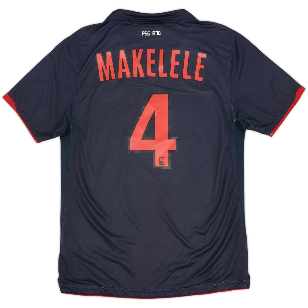 2010-11 Paris Saint-Germain Away Shirt Makelele #4 - 8/10 - (M)