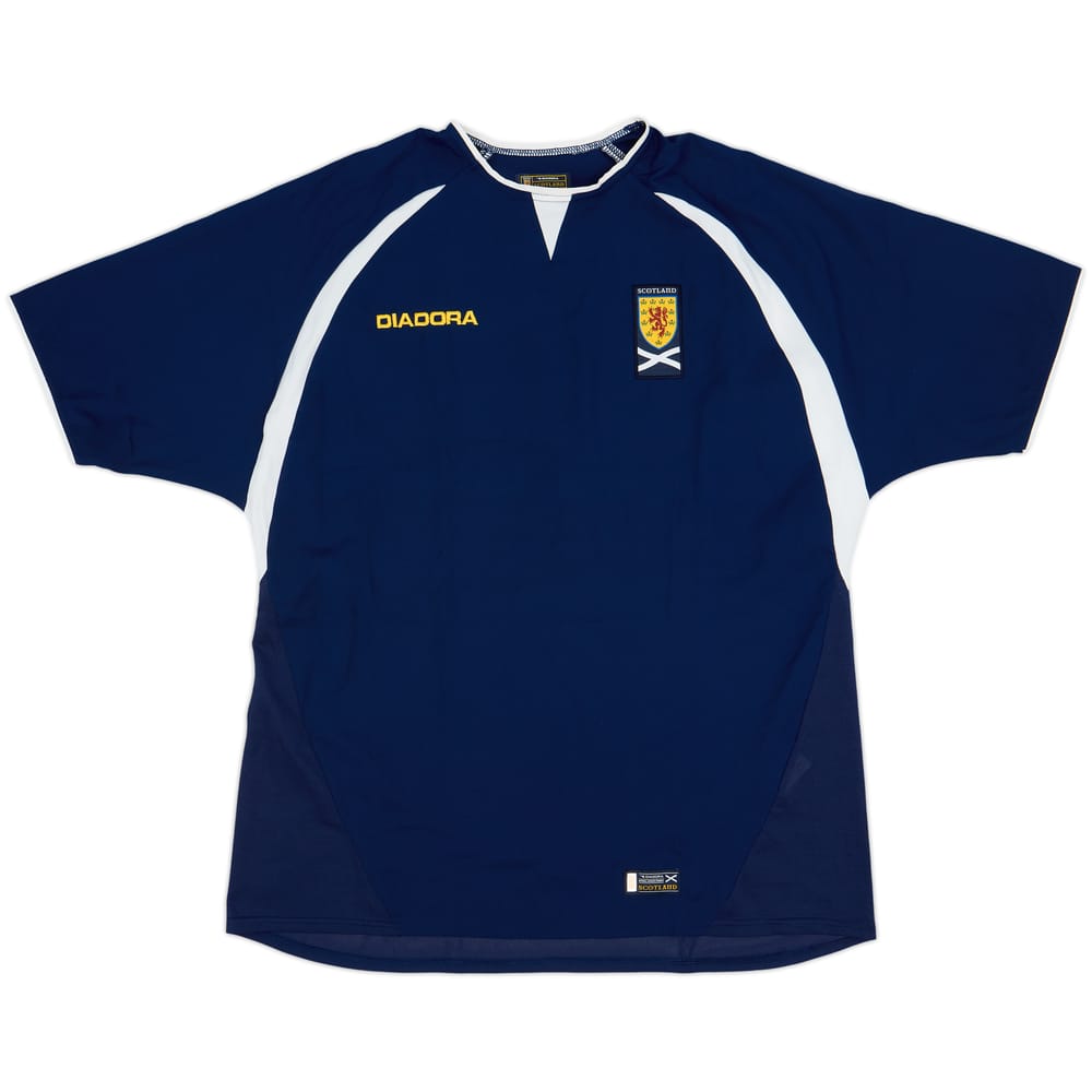 2003-05 Scotland Home Shirt - 8/10 - (L)