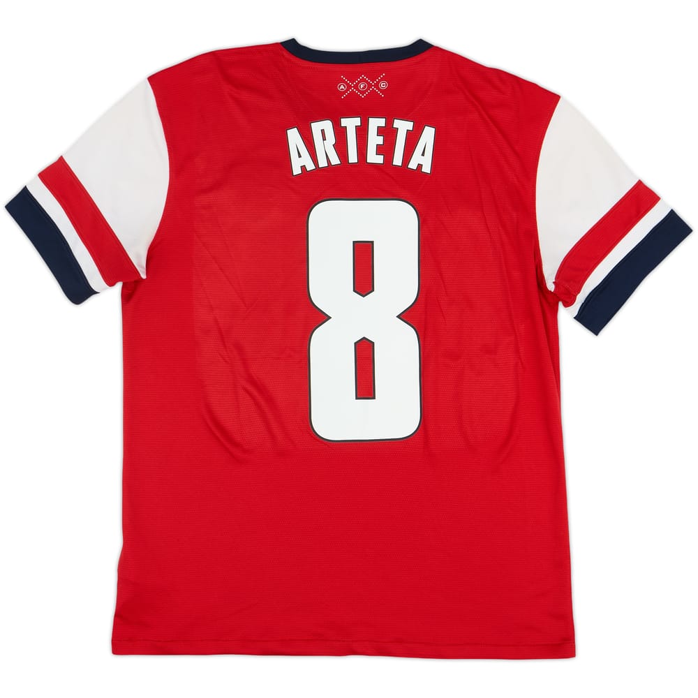 2012-14 Arsenal Home Shirt Arteta #8 - 5/10 - (M)