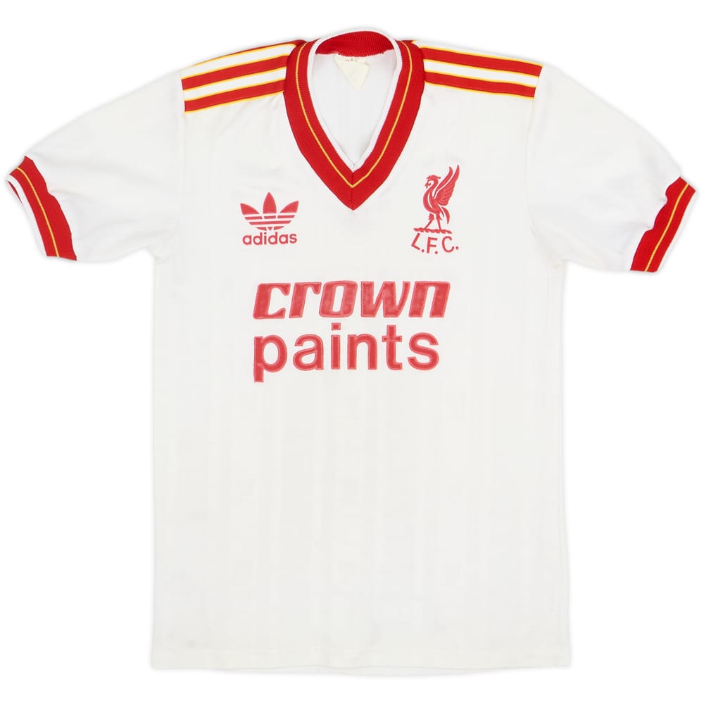 1985-86 Liverpool Away Shirt - 8/10 - (L.Boys)