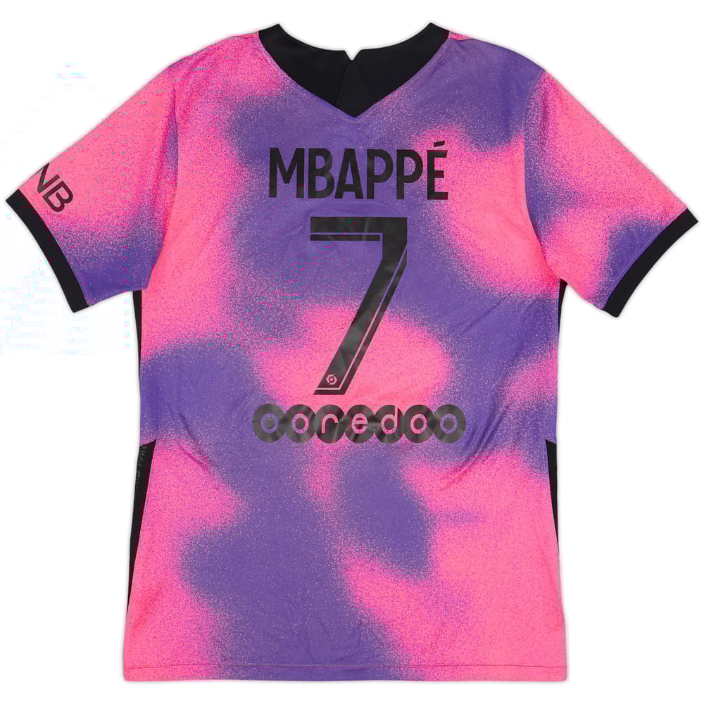 2020-21 Paris Saint-Germain Fourth Shirt Mbappe #7 - 8/10 - (S)