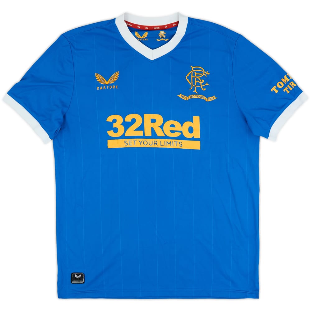 2021-22 Rangers Home Shirt - 7/10 - (L)