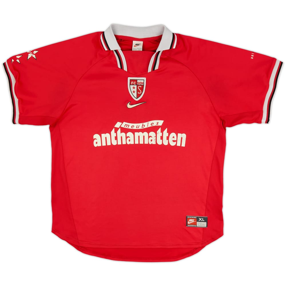 Camiseta de local del FC Sion 1997-98 - 5/10 - (XL)