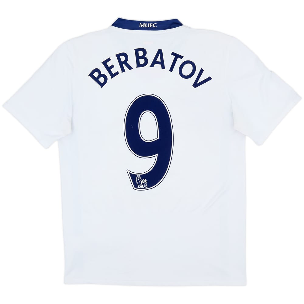 2008-10 Manchester United Away Shirt Berbatov #9 - 7/10 - (S)