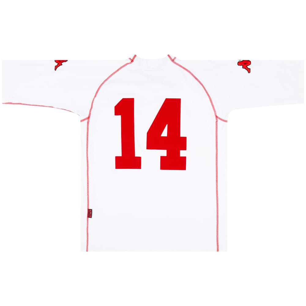 2000-01 Wales Match Issue Away Shirt #14