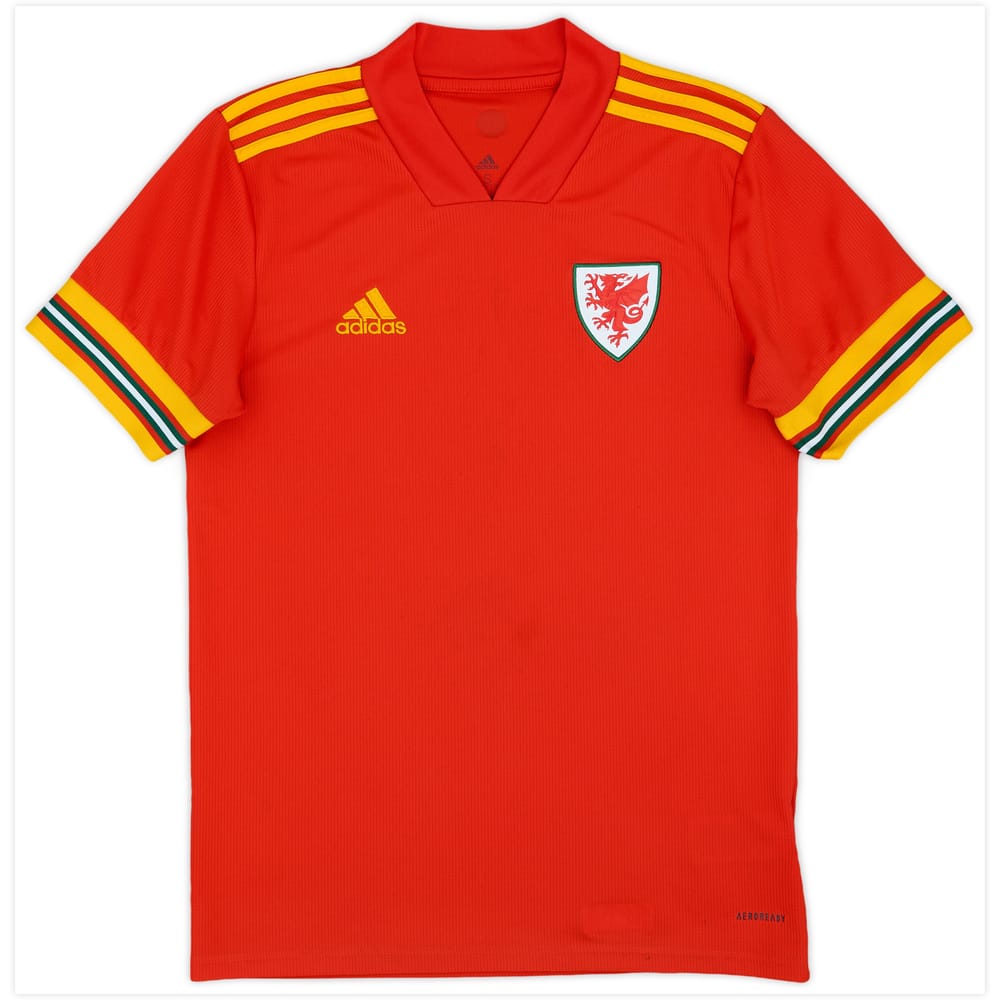 2020-21 Wales Home Shirt - 8/10 - (S)