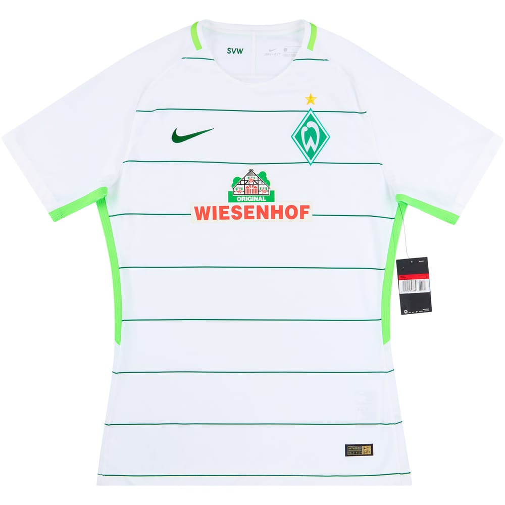 2017-18 Werder Bremen Player Issue Away Shirt (L)