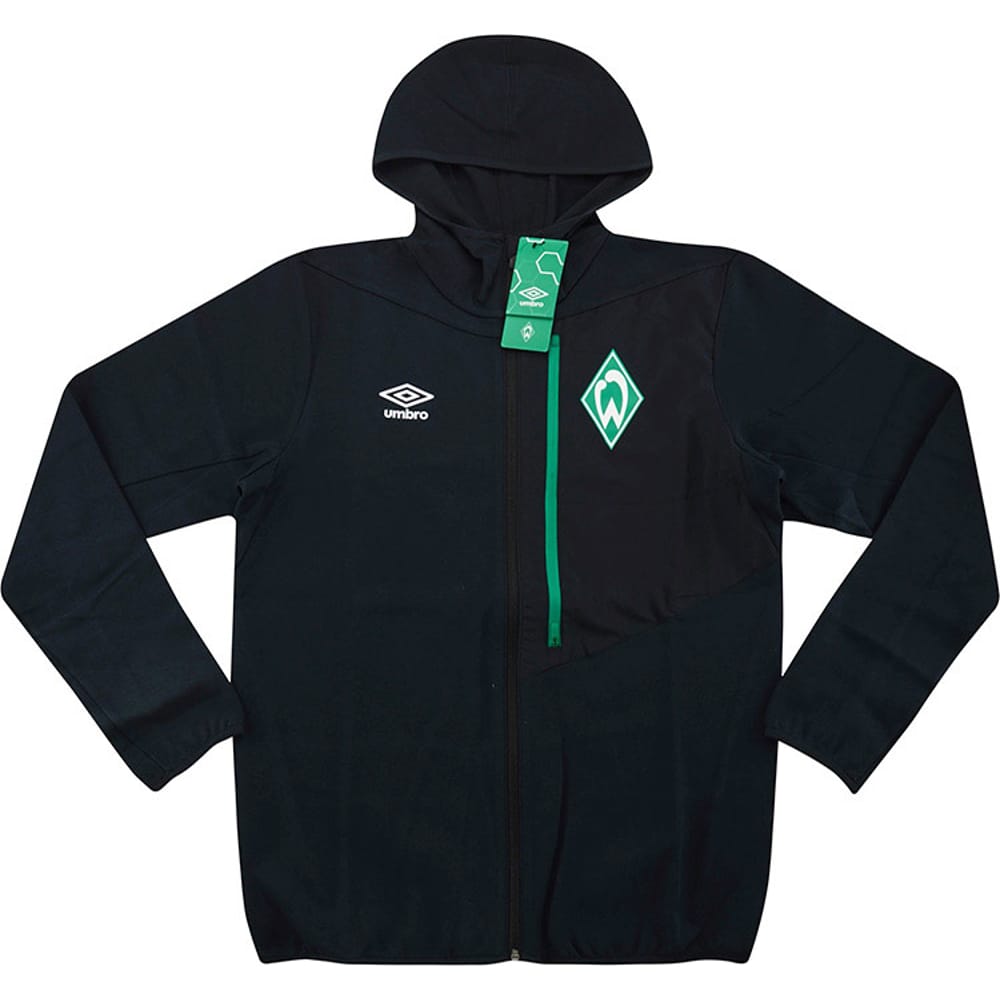 2018-19 Werder Bremen Umbro Full-Zip Hooded Fleece Top (XL)