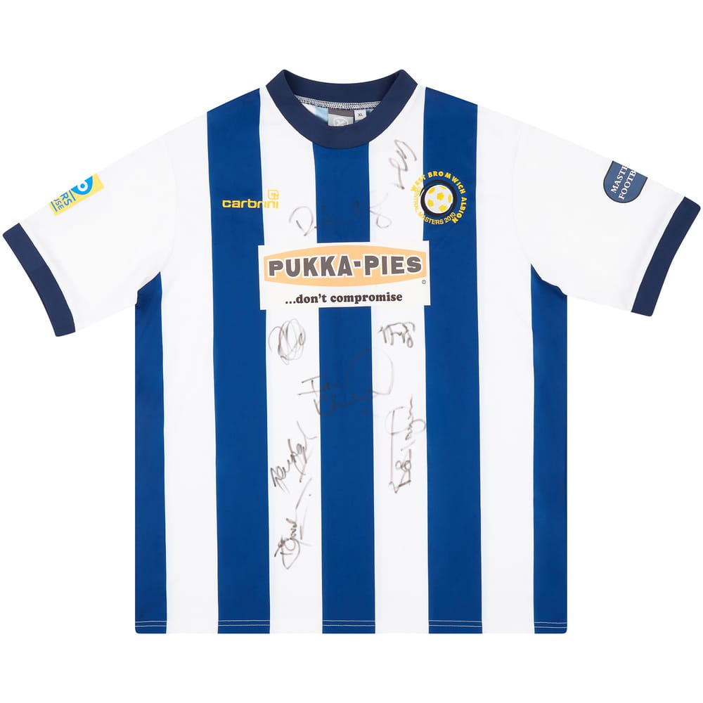 2010 West Brom Masters Signed Home Shirt - 8/10 - (XL)