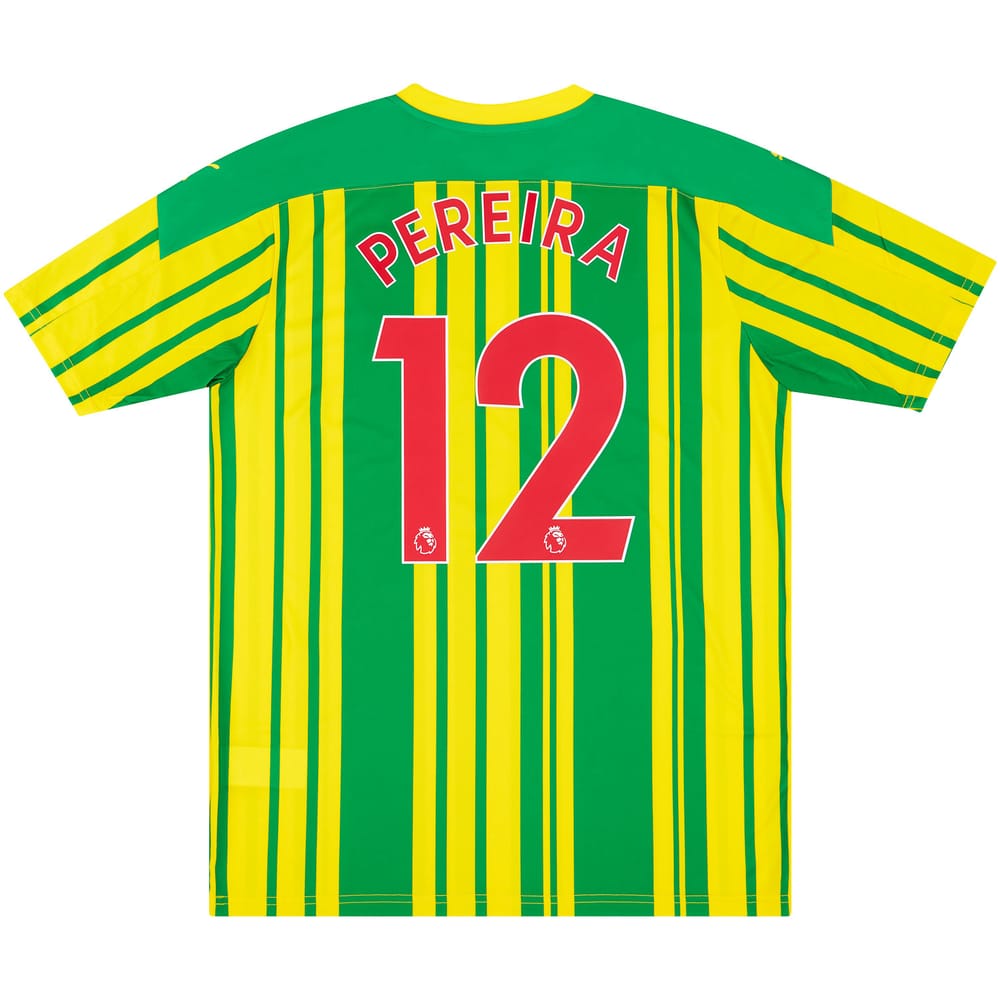 2020-21 West Brom Away Shirt Pereira #12 - NEW