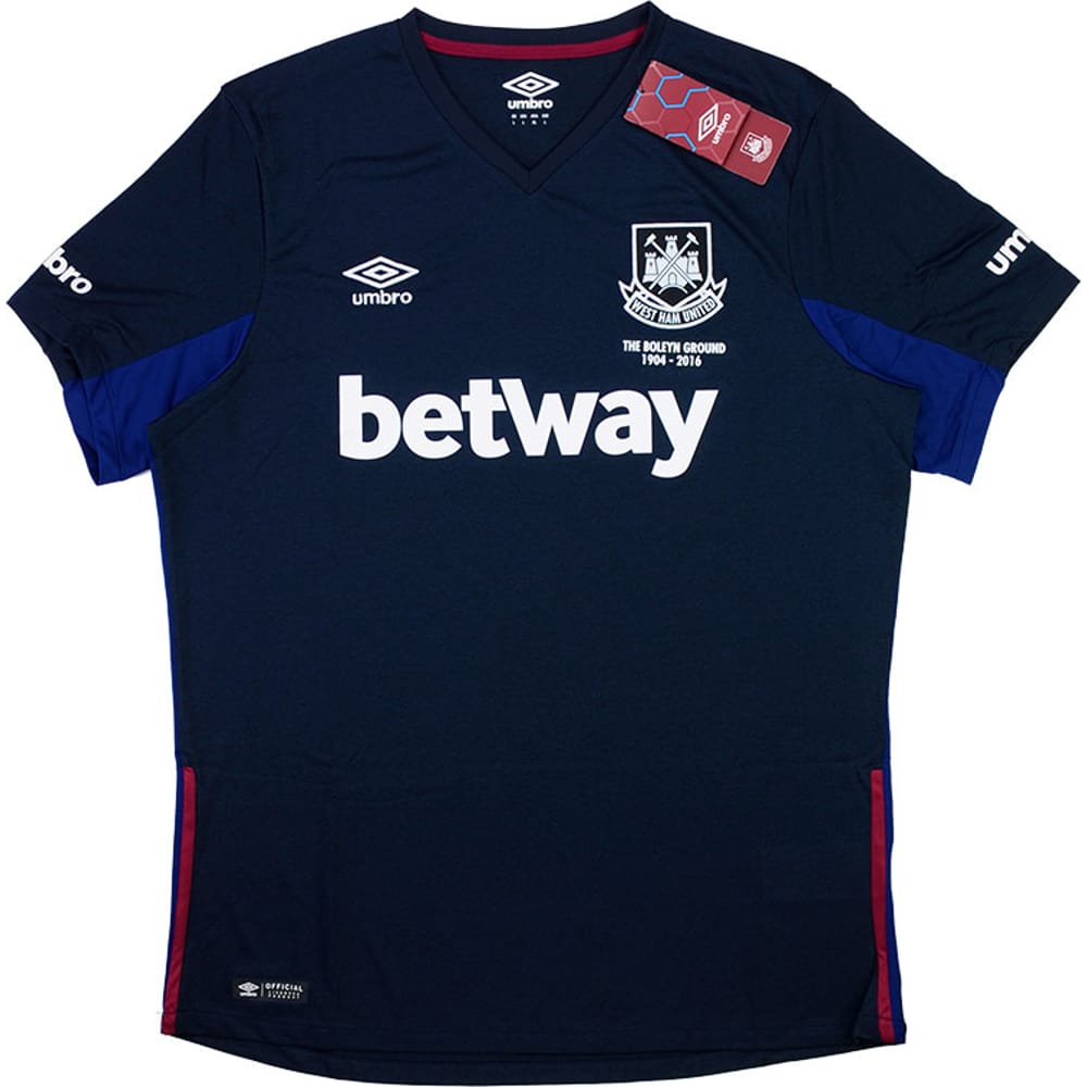 2015-16 West Ham 'Boleyn' Third Shirt *BNIB)