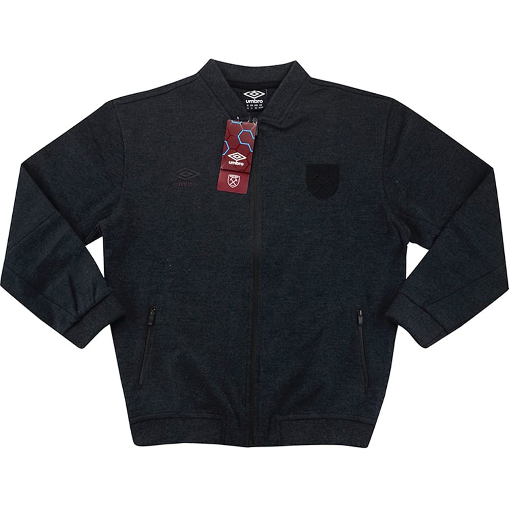 2018-19 West Ham Umbro Blackout Bomber Jacket (KIDS)