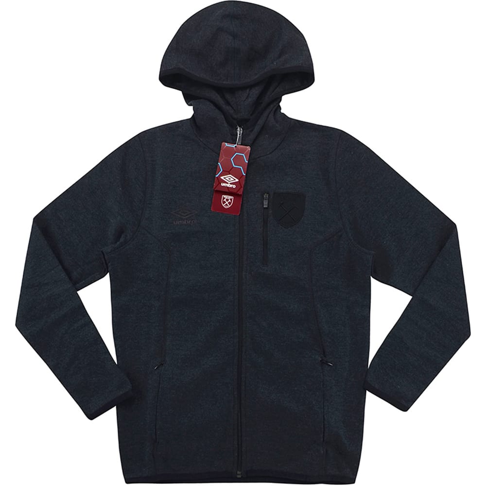 2018-19 West Ham Umbro Full-Zip Hooded Fleece Jacket - NEW - (KIDS)