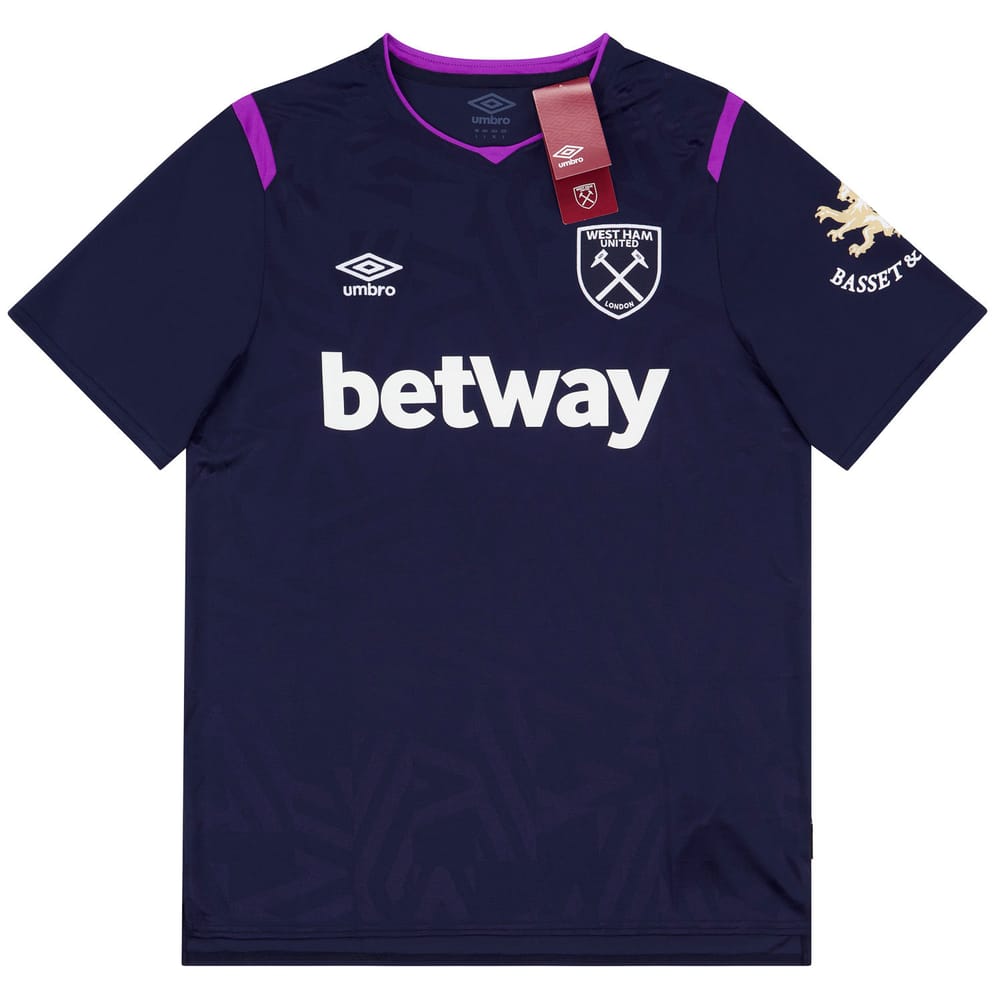 2019-20 West Ham Third Shirt - NEW