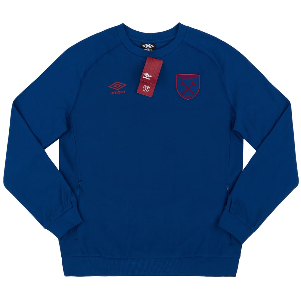 2020-21 West Ham Umbro Training Sweat Top