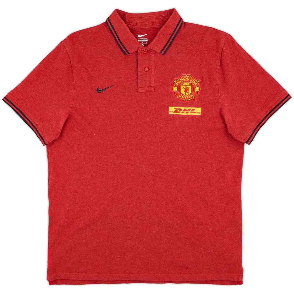 2012-13 Manchester United Nike Polo Shirt - 9/10 - (XL)