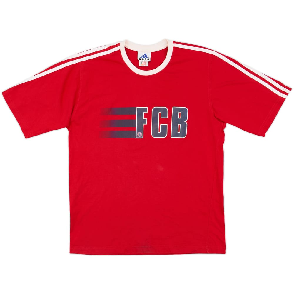 2000-01 Bayern adidas Cotton Tee - 5/10 - (M)