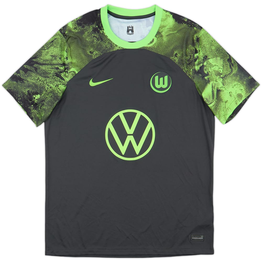 2023-24 Wolfsburg Away Shirt - 9/10 - (L)