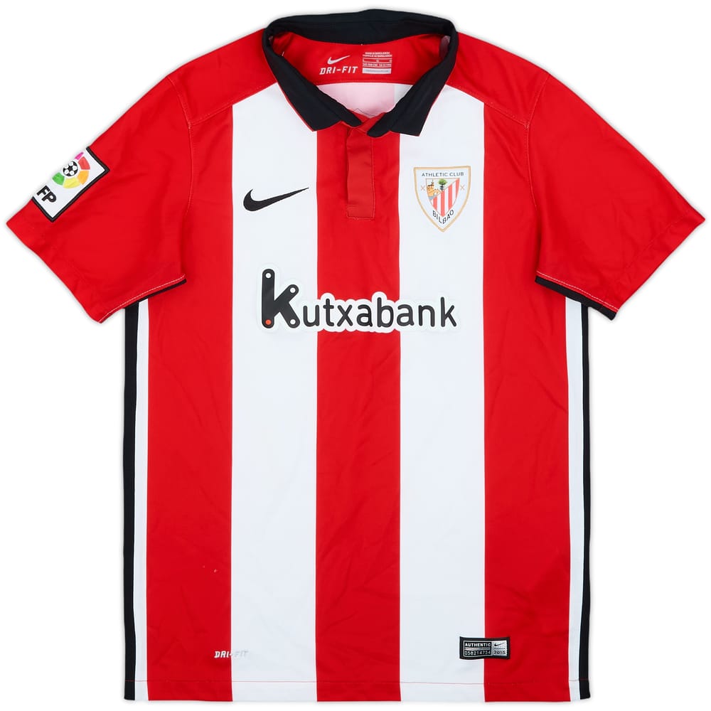 2015-16 Athletic Bilbao Home Shirt - 8/10 - (L.Boys)