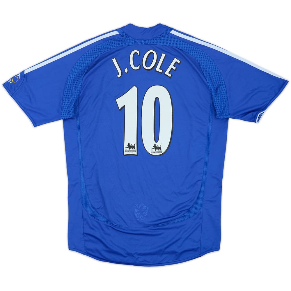 2006-08 Chelsea Home Shirt J.Cole #10 - 7/10 - (S)