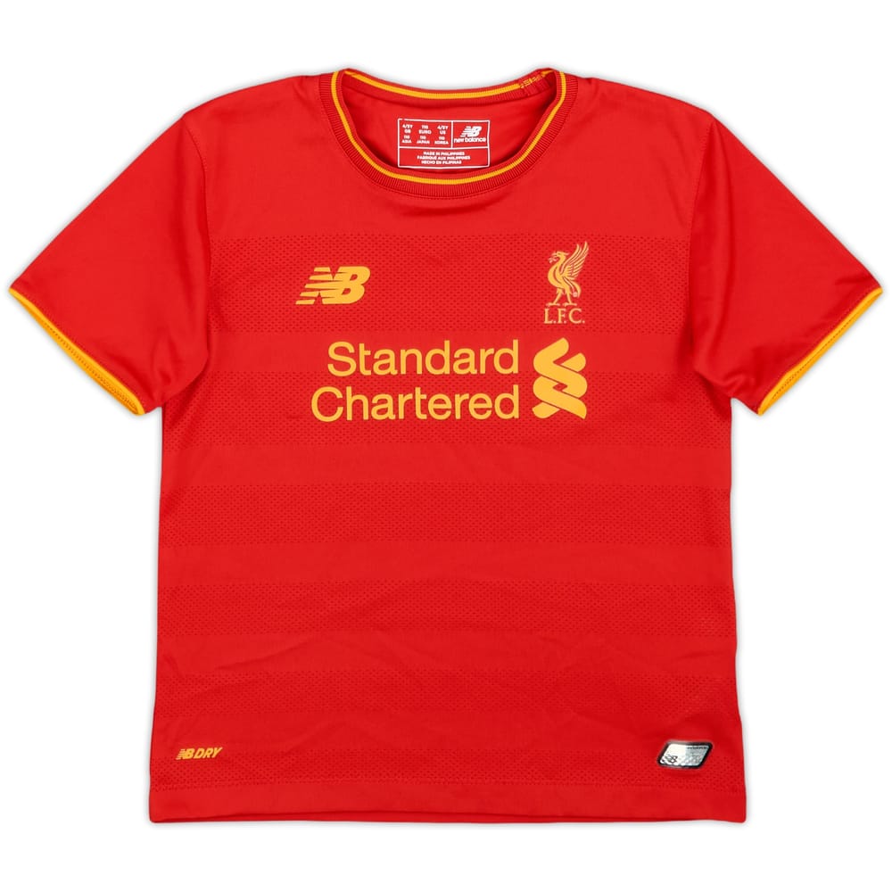 2016-17 Liverpool Home Shirt - 8/10 - (4-5 Years)
