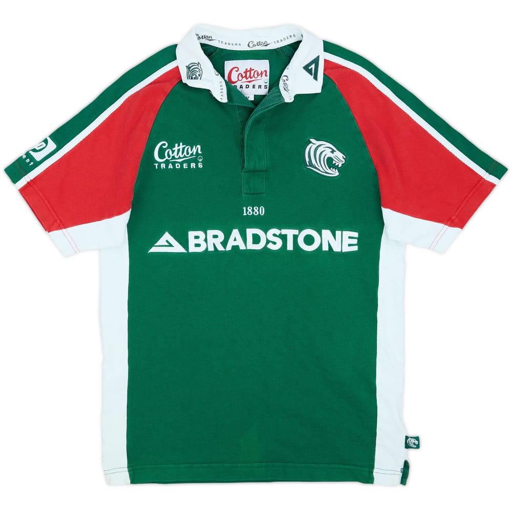 2000s Leicester Tigers Cotton Traders Polo Shirt - 7/10 - (XL.Boys)