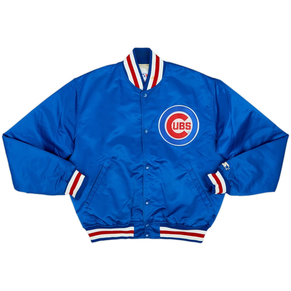 1980s Chicago Cubs Starter Satin Varsity Jacket - 7/10 - (L)