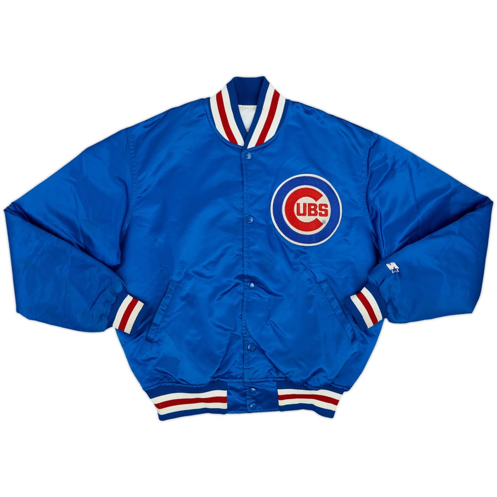 1980s Chicago Cubs Starter Satin Varsity Jacket - 6/10 - (L)