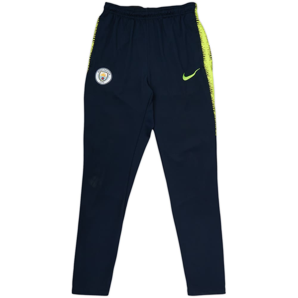 2018-19 Manchester City Nike Track Pants/Bottoms - 3/10 - (S)