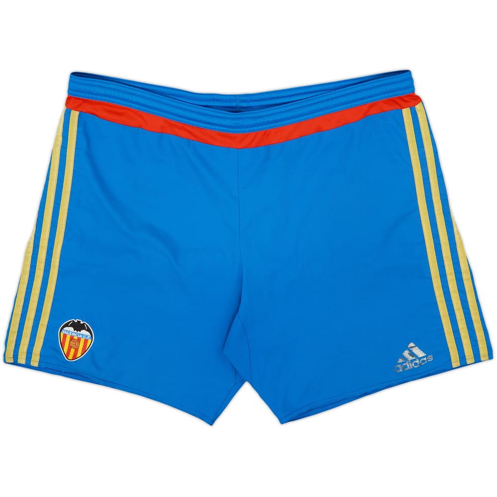 2015-16 Valencia Authentic Away Shorts - 4/10 - (M)