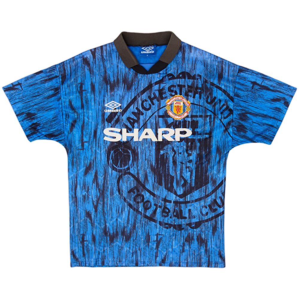1992-93 Manchester United Away Shirt - 8/10 - (M)