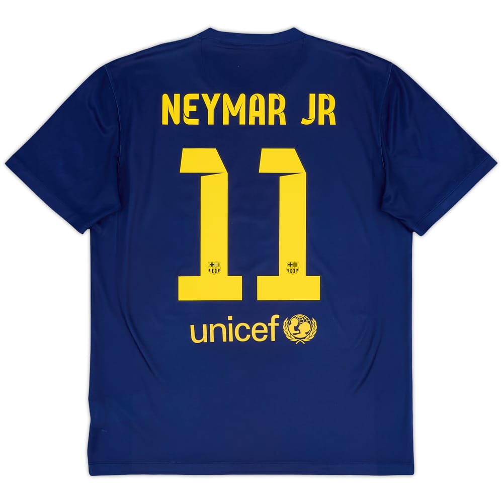 2014-15 Barcelona Basic Home Shirt Neymar Jr #11 - 10/10 - (M)