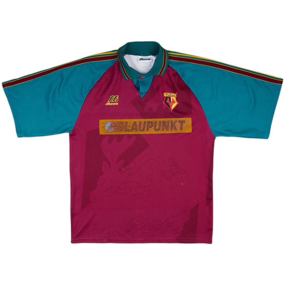 1995-96 Watford Away Shirt - 5/10 - (L)