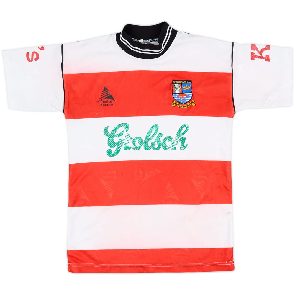 2000-01 Kingstonian Home Shirt - 5/10 - (L.Boys)