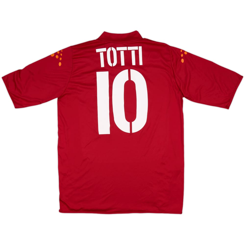 2004-05 Roma Home Shirt Totti #10 - 8/10 - (XL)