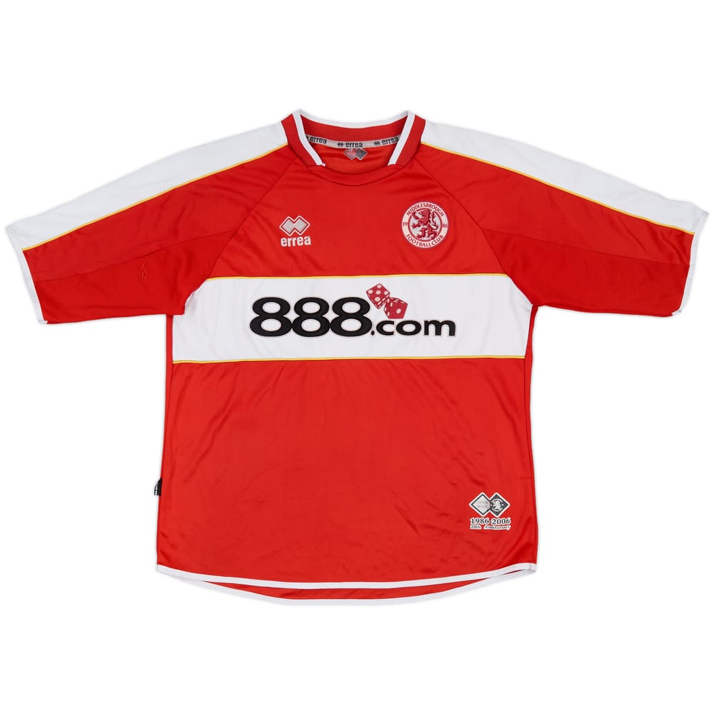 2006-07 Middlesbrough Home Shirt - 6/10 - (L)