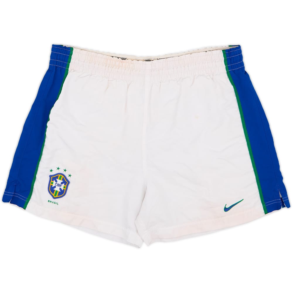 1998-00 Brazil Away Shorts - 9/10 - (M)