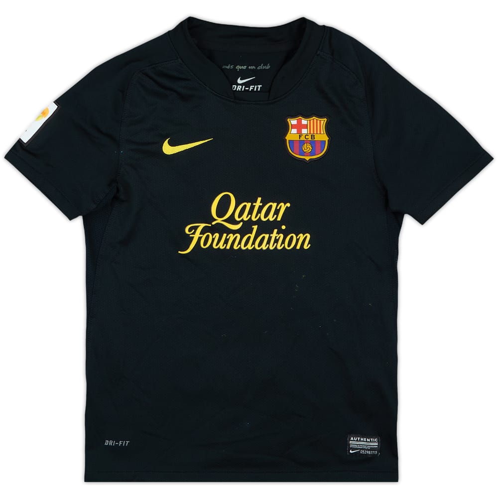2011-12 Barcelona Away Shirt - 7/10 - (S.Boys)