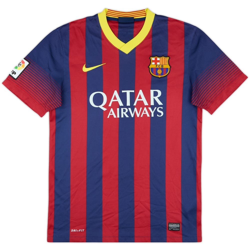 2013-14 Barcelona Home Shirt - 5/10 - (S)