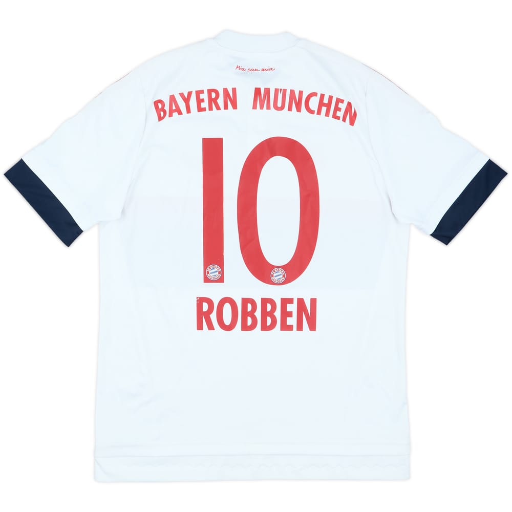 2015-16 Bayern Munich Away Shirt Robben #10 - 6/10 - (XL.Boys)