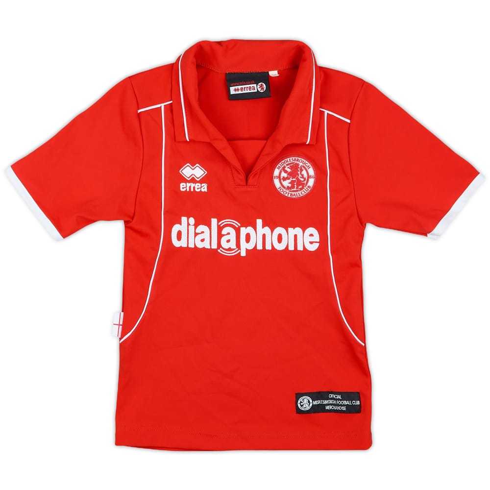 2003-04 Middlesbrough Home Shirt - 9/10 - (5-6 Years)
