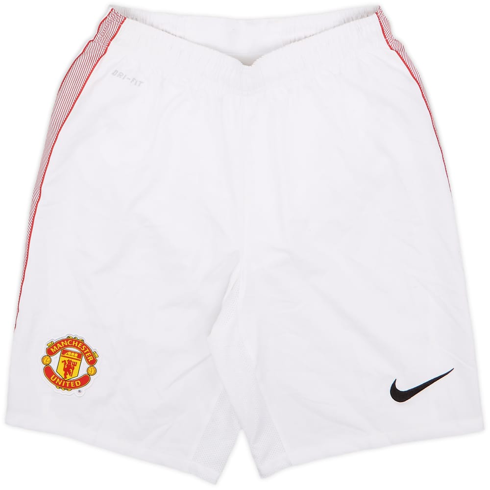 2012-13 Manchester United Home Shorts - 8/10 - (S)