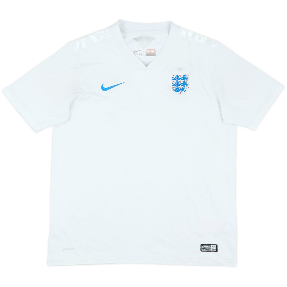 2014-15 England Home Shirt - 5/10 - (XL.Boys)