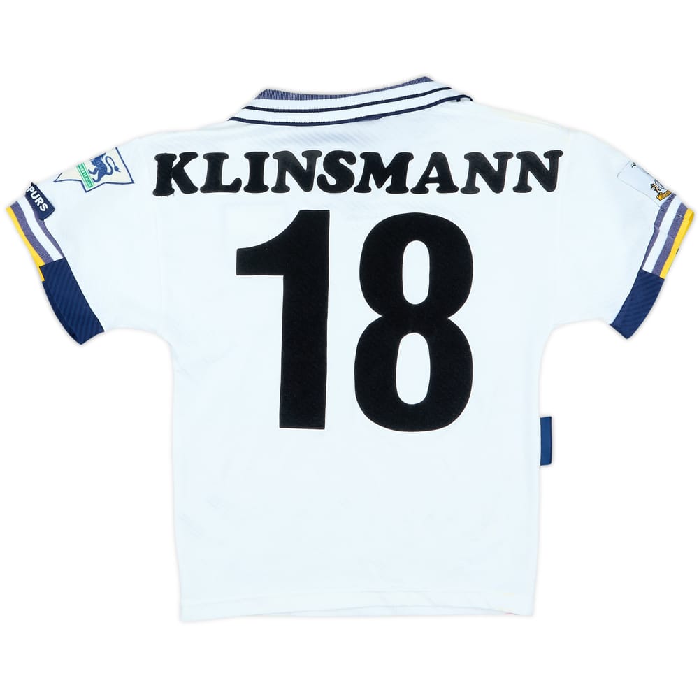1999-01 Tottenham Home Shirt Klinsmann #18 - 6/10 - (S.Boys)