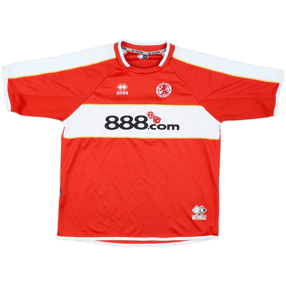 2006-07 Middlesbrough Home Shirt - 7/10 - (XL.Boys)