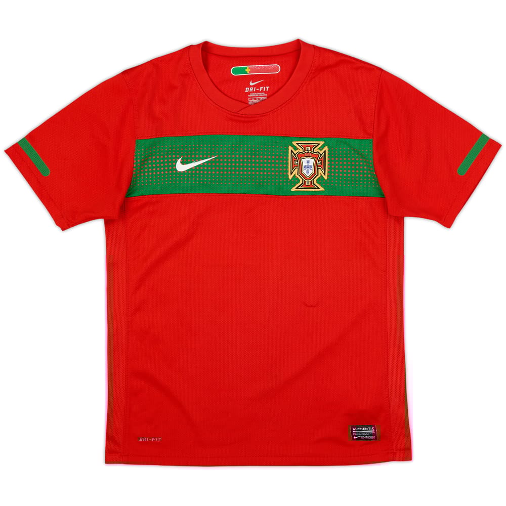 2010-11 Portugal Home Shirt - 8/10 - (L.Boys)
