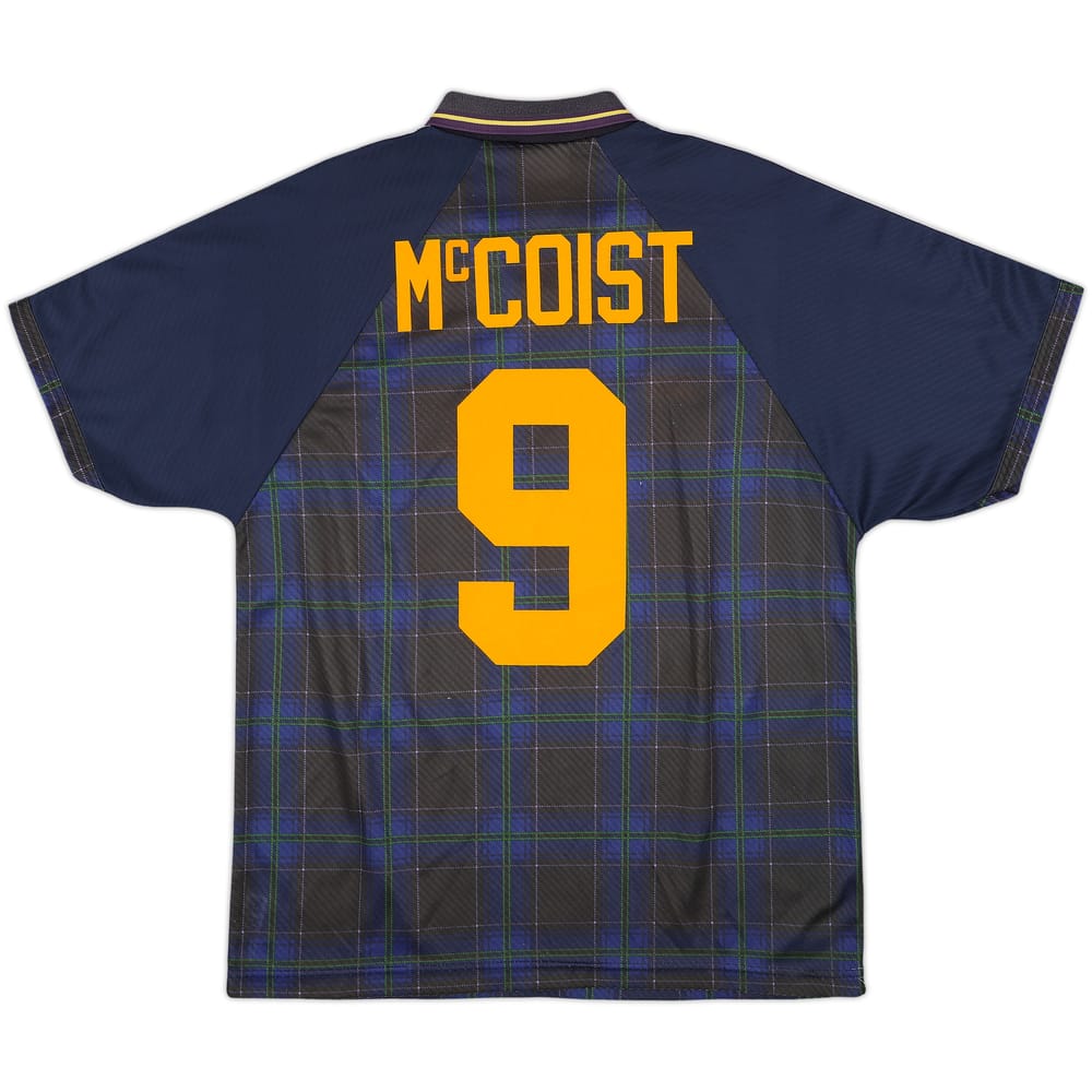 1994-96 Scotland Home Shirt McCoist #9 - 8/10 - (L)