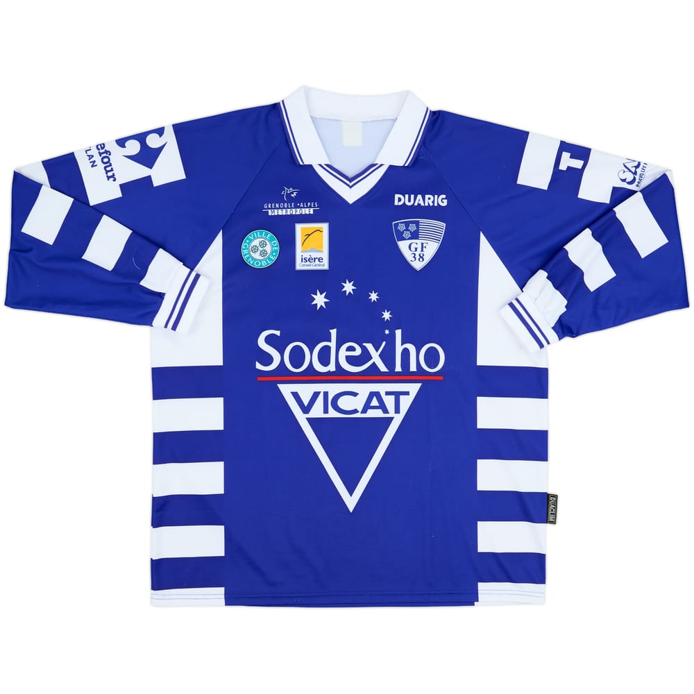 1999-00 Grenoble Foot Home L/S Shirt - 7/10 - (XL)