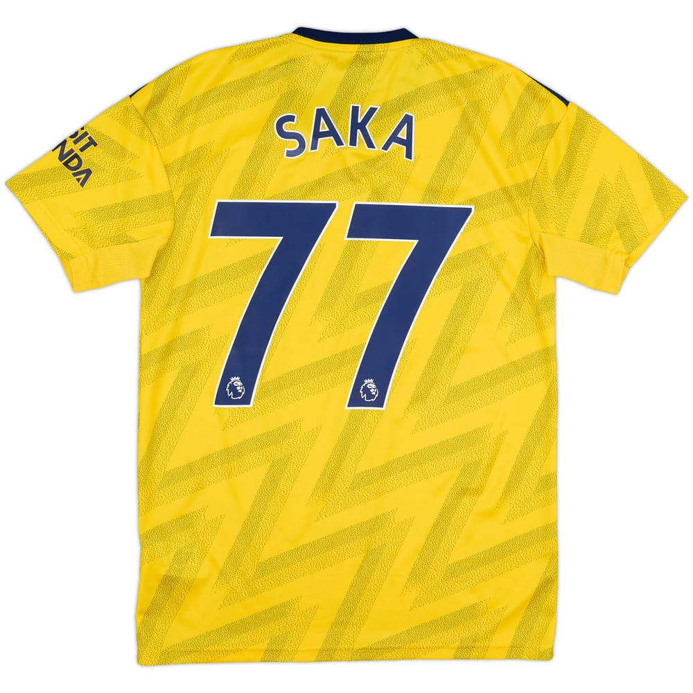 2019-20 Arsenal Away Shirt Saka #77 - 10/10 - (S)