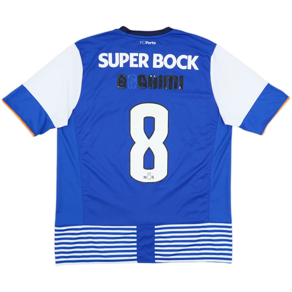 2015-16 Porto Home Shirt Brahimi #8 - 5/10 - (M)